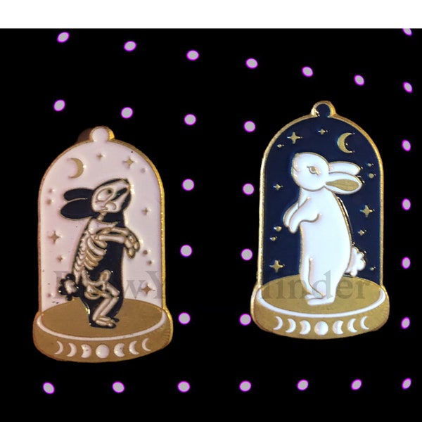 Rabbit - Specimen - Taxidermy Magnet - Refrigerator - Needle Minder