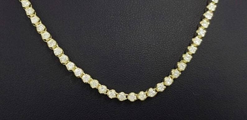 2.6ct Diamond Tennis Necklace