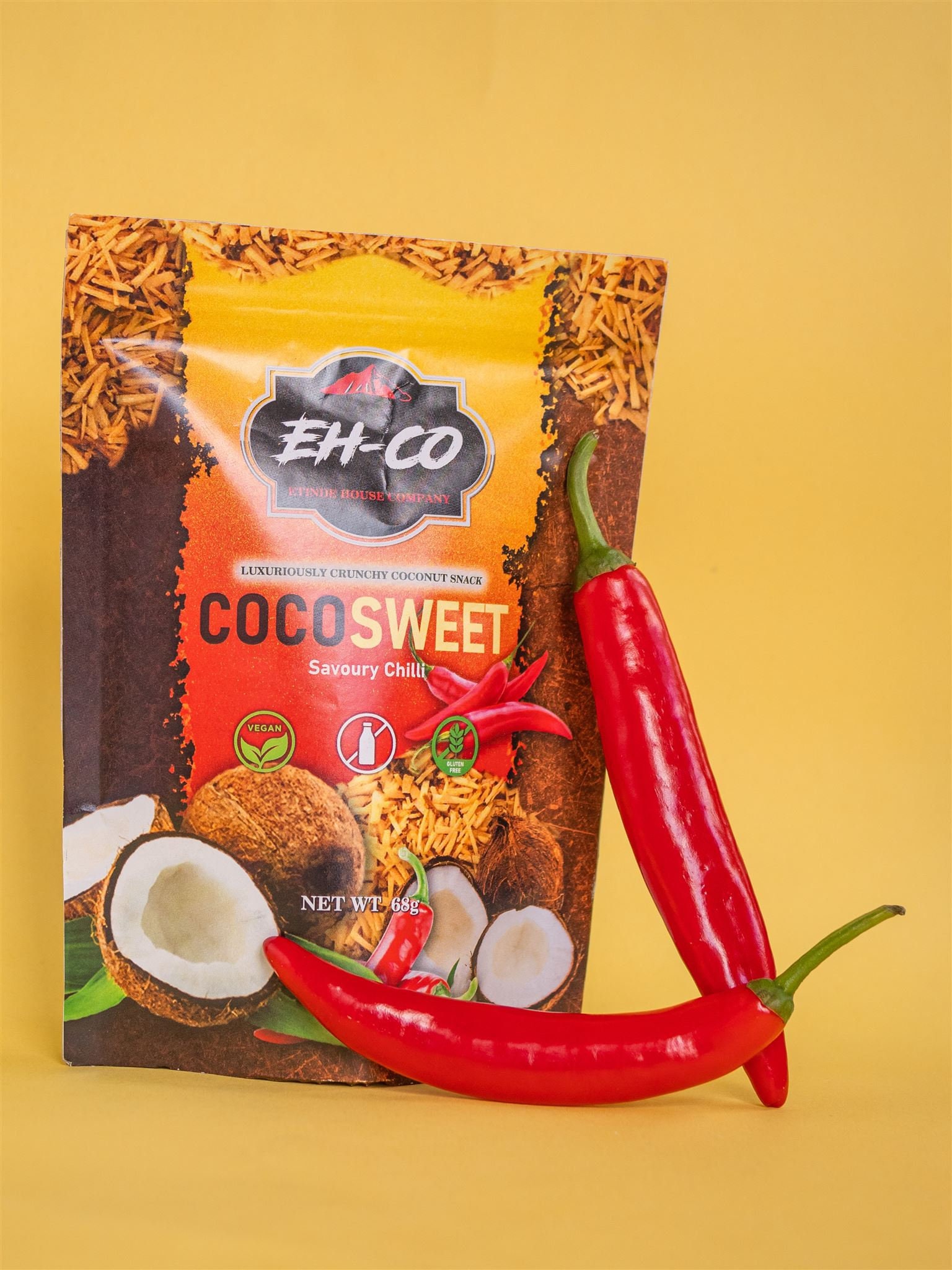 6Pack Candied Coconut Snack Vegan Snacks Foodie Gifts Etsy