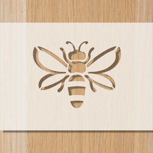 Bee Sourdough Bread Stencil: Reusable Baking Decoration