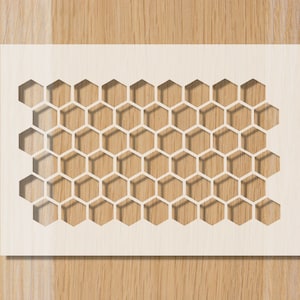 Bread Stencil - Honeycomb Stencil - Sourdough Stencil Baking Decoration Bread Baking Stencil Cake Stencil Cookie Stencil Baking Gift