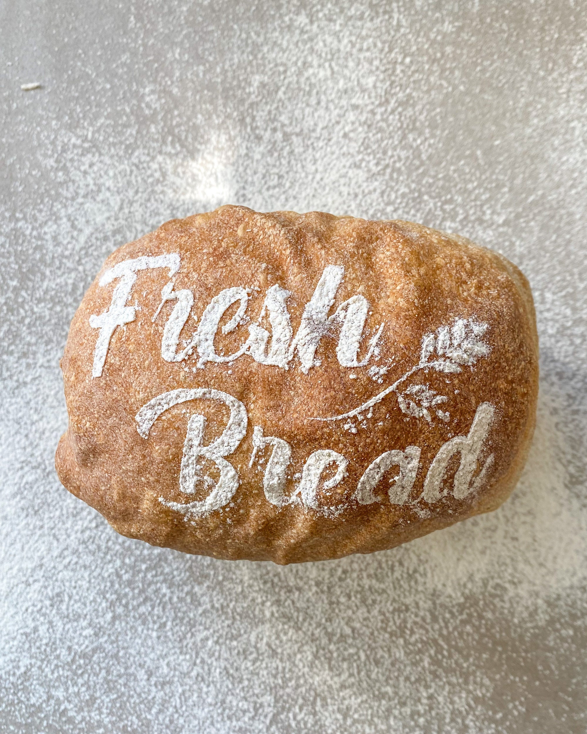 Sourdough Bread Stencil Fresh Bread Stencil Baking Etsy