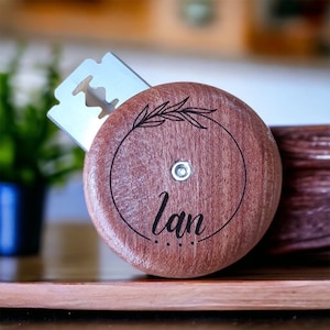 Personalized Bread Lame: Engraved Beech Wood Sourdough Scoring Tool
