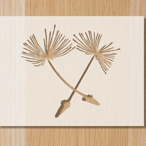 Dandelion Bread Stencil - Dandelion Baking Stencil Bread Decoration Sourdough Stencil Suitable for Bread Cakes and Cookies Baking Gift