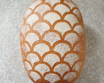 Scallop Mermaid Sourdough Bread Stencil: Reusable Baking Decoration