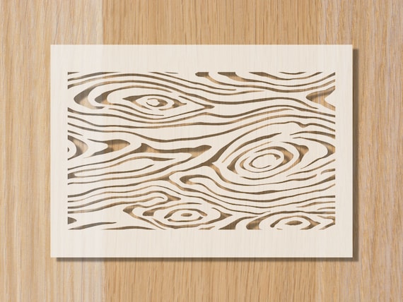 Wood Grain Stencil Wood Pattern Stencil Baking Stencil Bread - Etsy