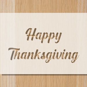Thanksgiving Sourdough Bread Stencil: Reusable Baking Decoration