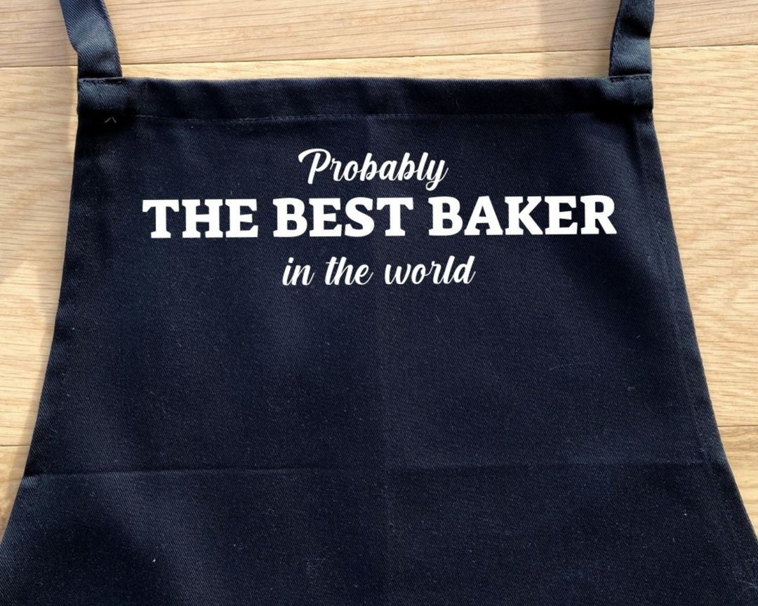 Probably the Best Baker in the World Apron Bread Baker Chefs Etsy