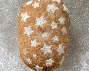 Star Sourdough Stencil: Reusable Baking Decoration for Bread & Cakes