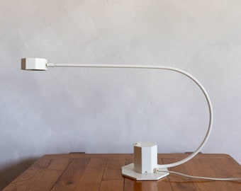 1990s - Vintage Hala Zeist Design White Table Lamp