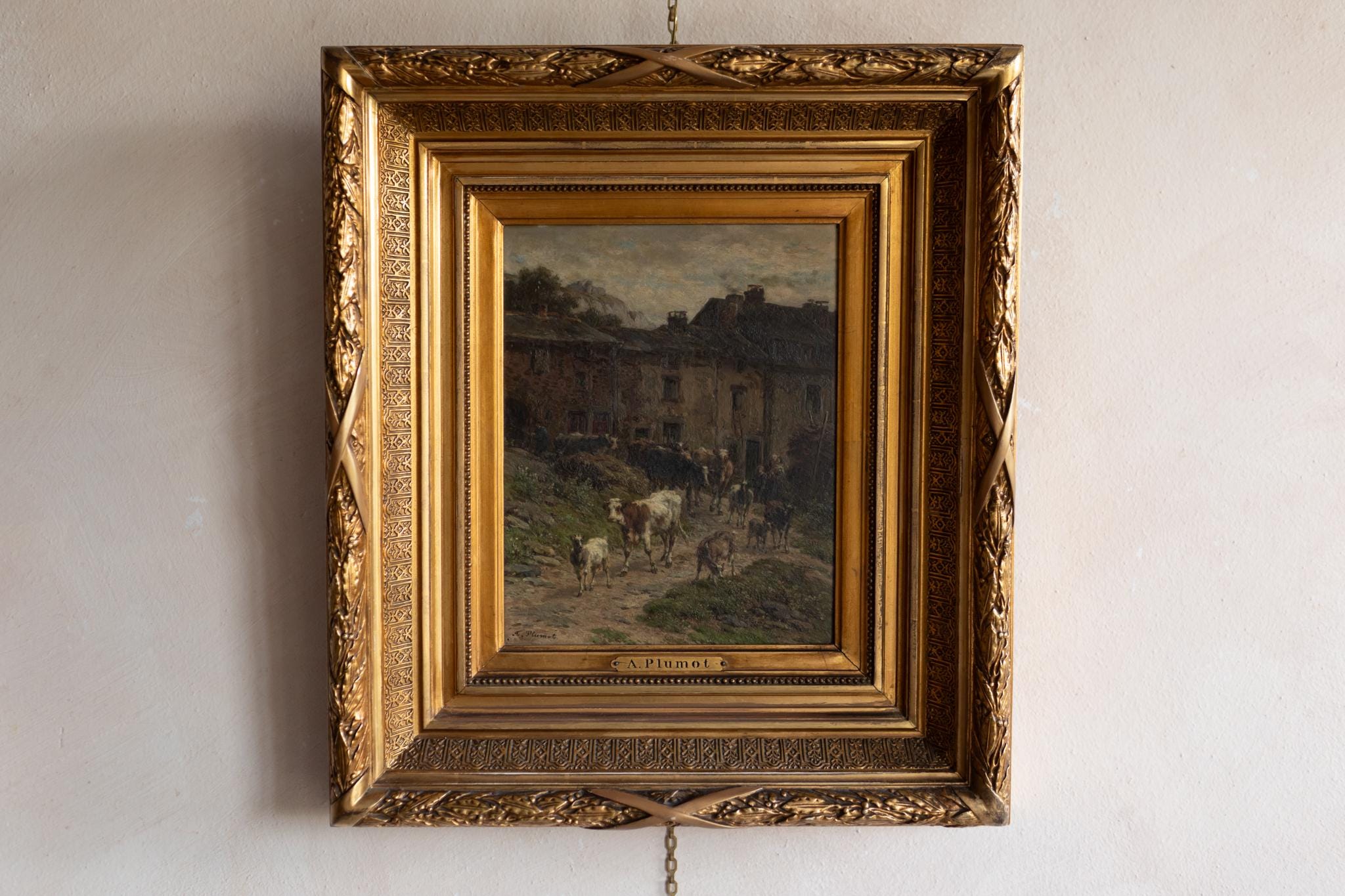 19th Century French Watercolor - Etsy