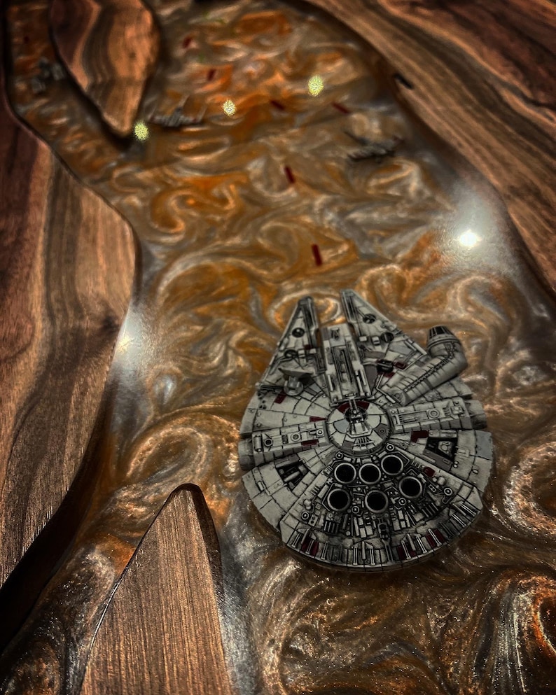 Star Wars Inspired Epoxy River Coffee Table Ocean Table Etsy Canada