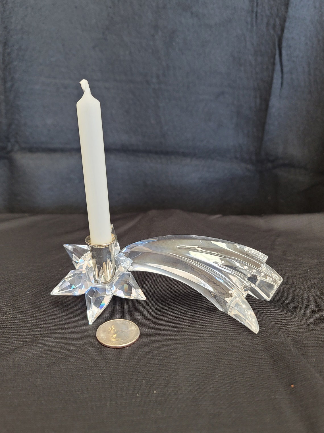 Swarovski Shooting Star Comet Candle Holder w/ Boîte Etsy