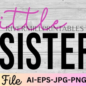 Kleine Schwester SVG, PNG, PNG