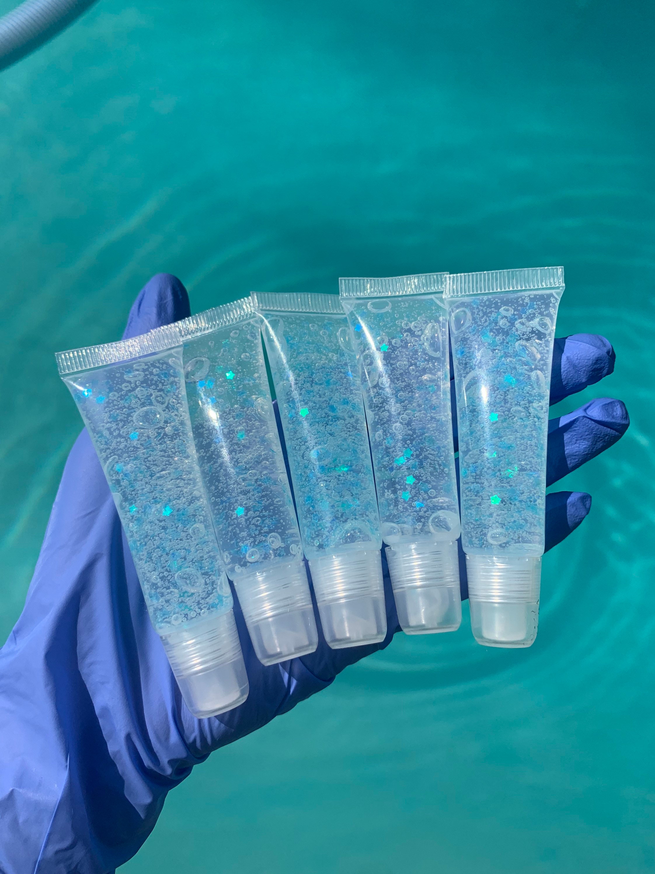 Clear Lip Gloss Vanilla Etsy