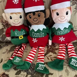Personalized Christmas Elf Doll: Custom Name Stocking Stuffer - Etsy