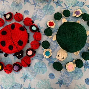 Turtle Memory Matching Game/Ladybug Memory Matching Game/Educational toy for kids, toddler toy, Learning Game, Birthday gift-Game of Memory