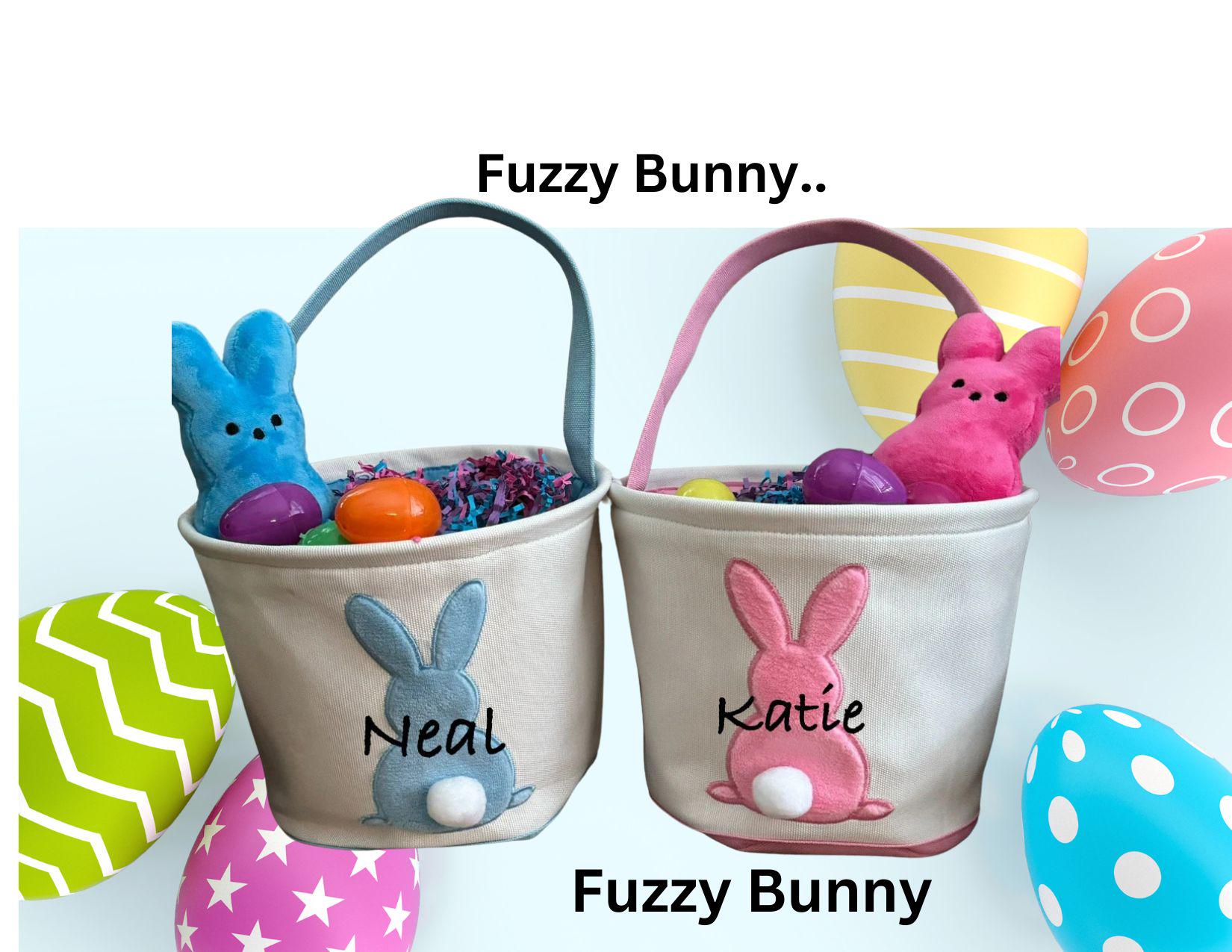 Personalized Easter Basket. Bunny Rabit Basket/easter Basket 