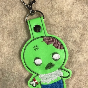 Vinyl Keychain Zombie Scary Horror Movie