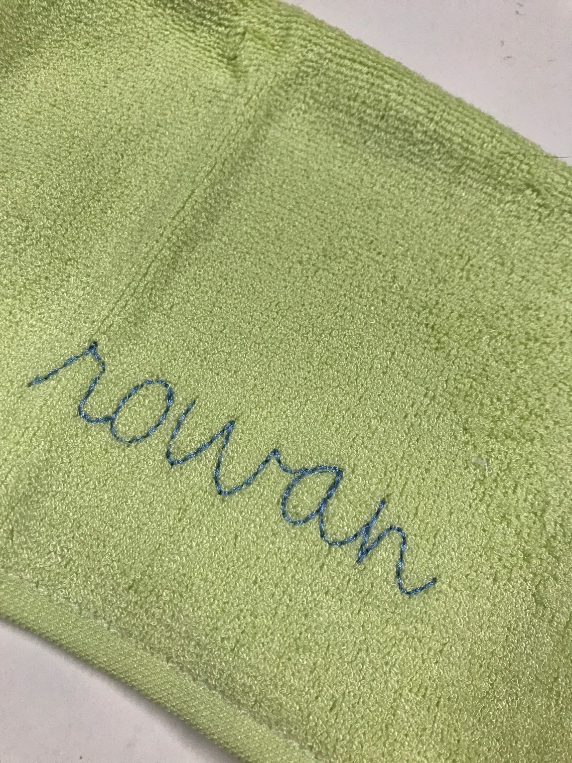 Five Bamboo Baby Washcloths Personalized with names or Etsy