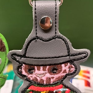 Vinyl Keychain Freddy Scary Horror Movie