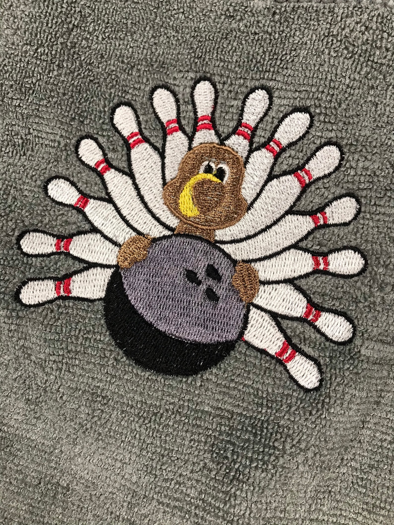 Microfiber Bowling Ball Cloth Custom Bowling Towel Etsy