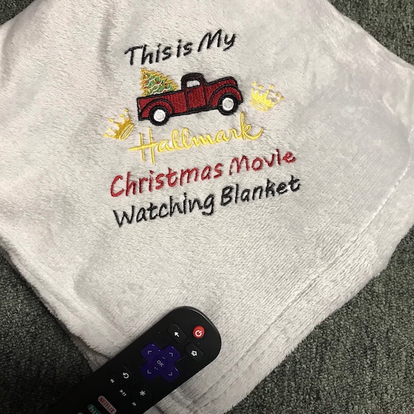 Hallmark Christmas Movie Blanket Etsy