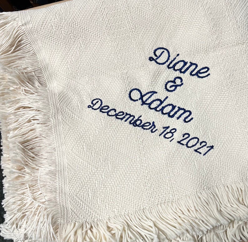 Wedding Blanket Shower Gift Anniversary Gift Blanket Throw Etsy