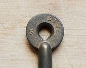G T W RAILROAD Brass SWITCH Key