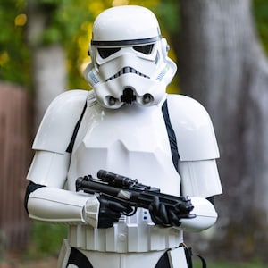 Star Wars Stormtrooper Armor kit Idealized Version Glossy ABS UV Stable.  Vacuumed formed parts only.