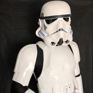 Star Wars Stormtrooper Screen Worn Cast Armor kit Glossy ABS UV Stable.  Vacuumed formed parts only.