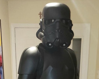 Star Wars Shadow Stormtrooper Armor - Black ABS - 100% Screen Accurate.  Vacuumed formed parts only.