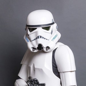 Star Wars Stormtrooper Armor kit Idealized Version Glossy ABS UV Stable. Vacuumed formed parts only. image 2