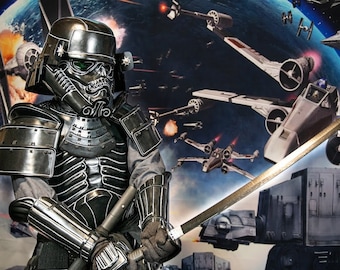 Star Wars Shadow Samurai Stormtrooper kit. 75 pcs. ABS. Hand sculpted not 3d printed.  Vacuumed formed parts only.