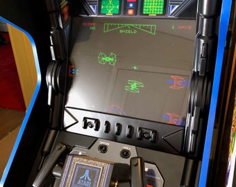 Arcade1up Star Wars Side Bezel parts. 6pc vacuum formed. Trimmed with stickers. Raised Version V2