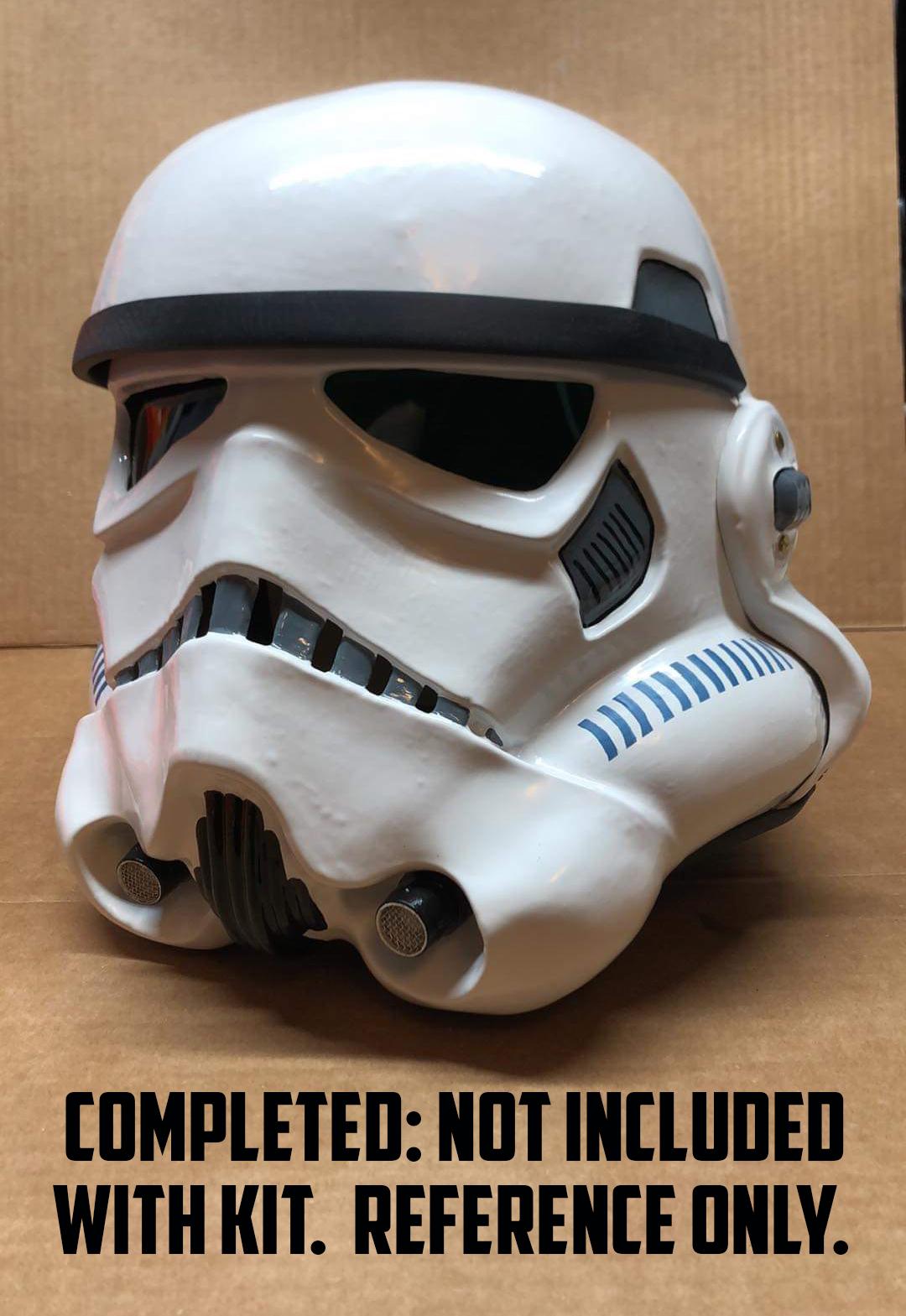 Stormtrooper Helmet (Polypropylene/HDPE) 3 pc kit.