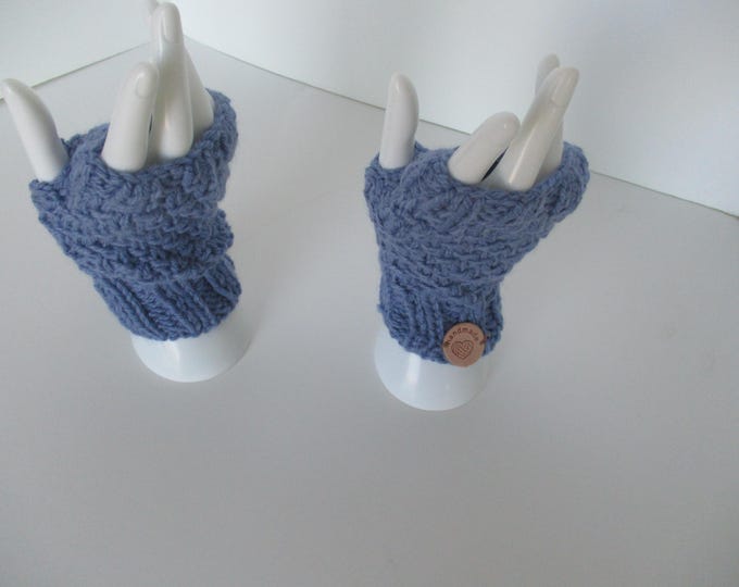 Wool/Alpaca Fingerless Gloves