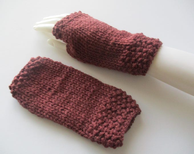 Fingerless Mittens Wool/Alpaca