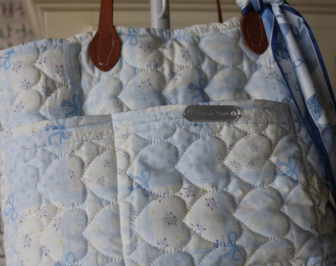 Quilted Fabric Handbag