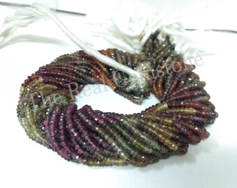 Natural Multi Tundra Garnet Stone Faceted Beads Strand | Tundra Jewelry Making Gemstone Bead | Wholesale Factory Price Garnet Gemstone Beads