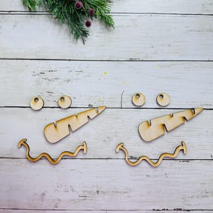 Snowman Faces set of 2