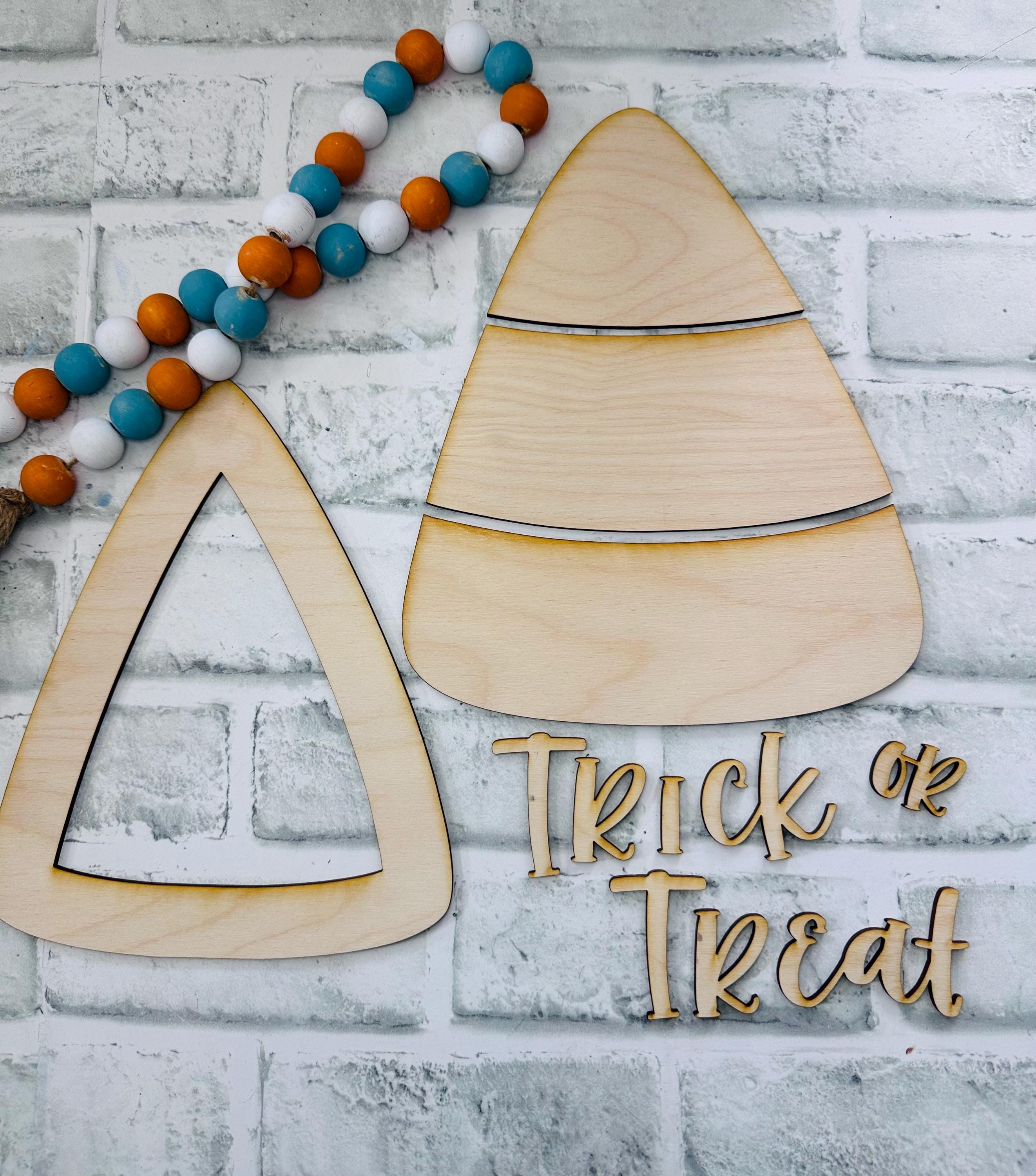 DIY Candy Corn Craft Kit - Etsy