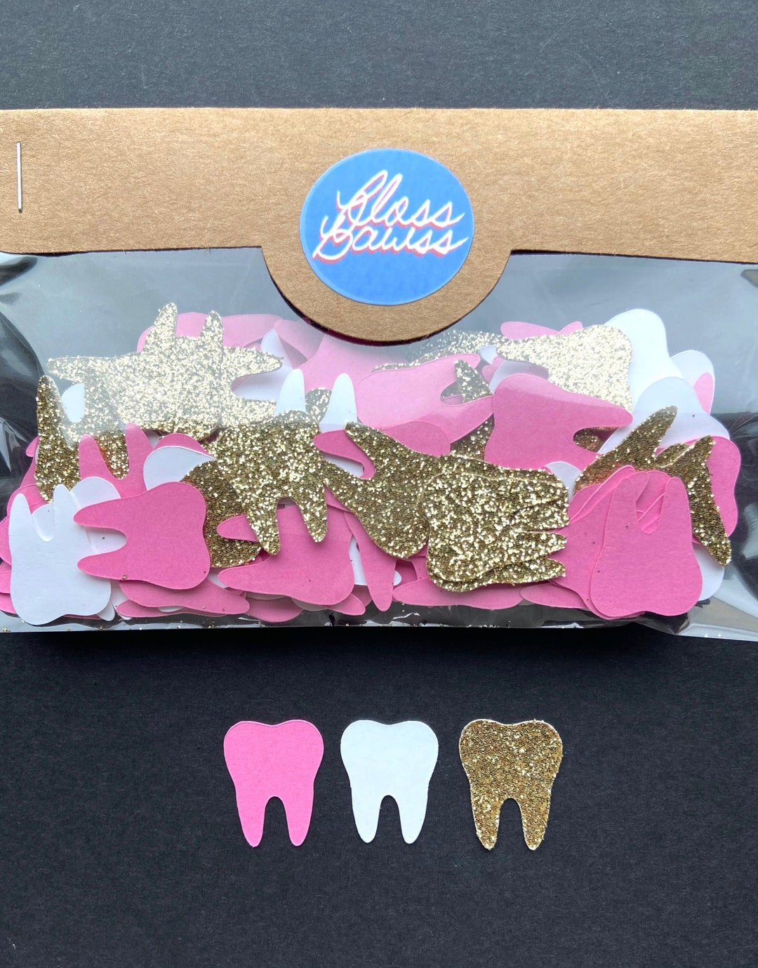 200 Tooth Confetti Dental Party Decor Dental Party Supplies Etsy