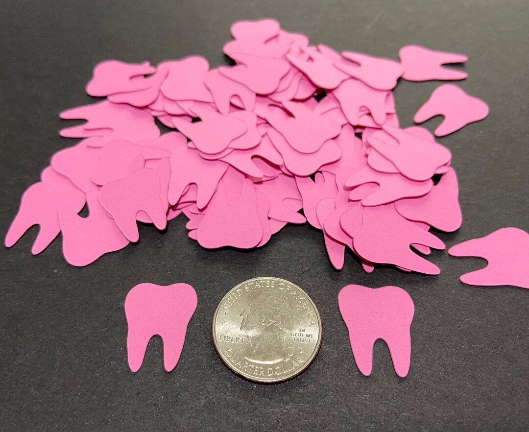 Tooth Confetti Dental Party Decor Dental Party Supplies Etsy