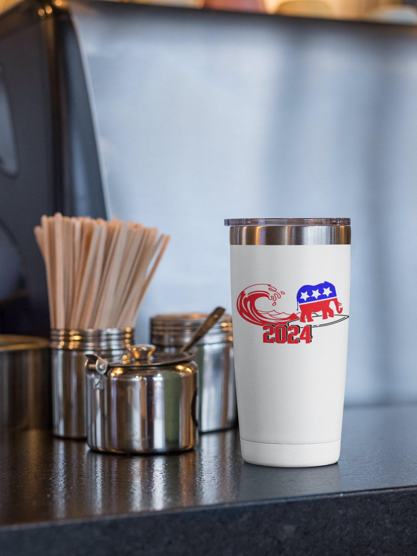 Red Wave 2024 Svg Png Ai Dxf Jpg File. Great for Etsy