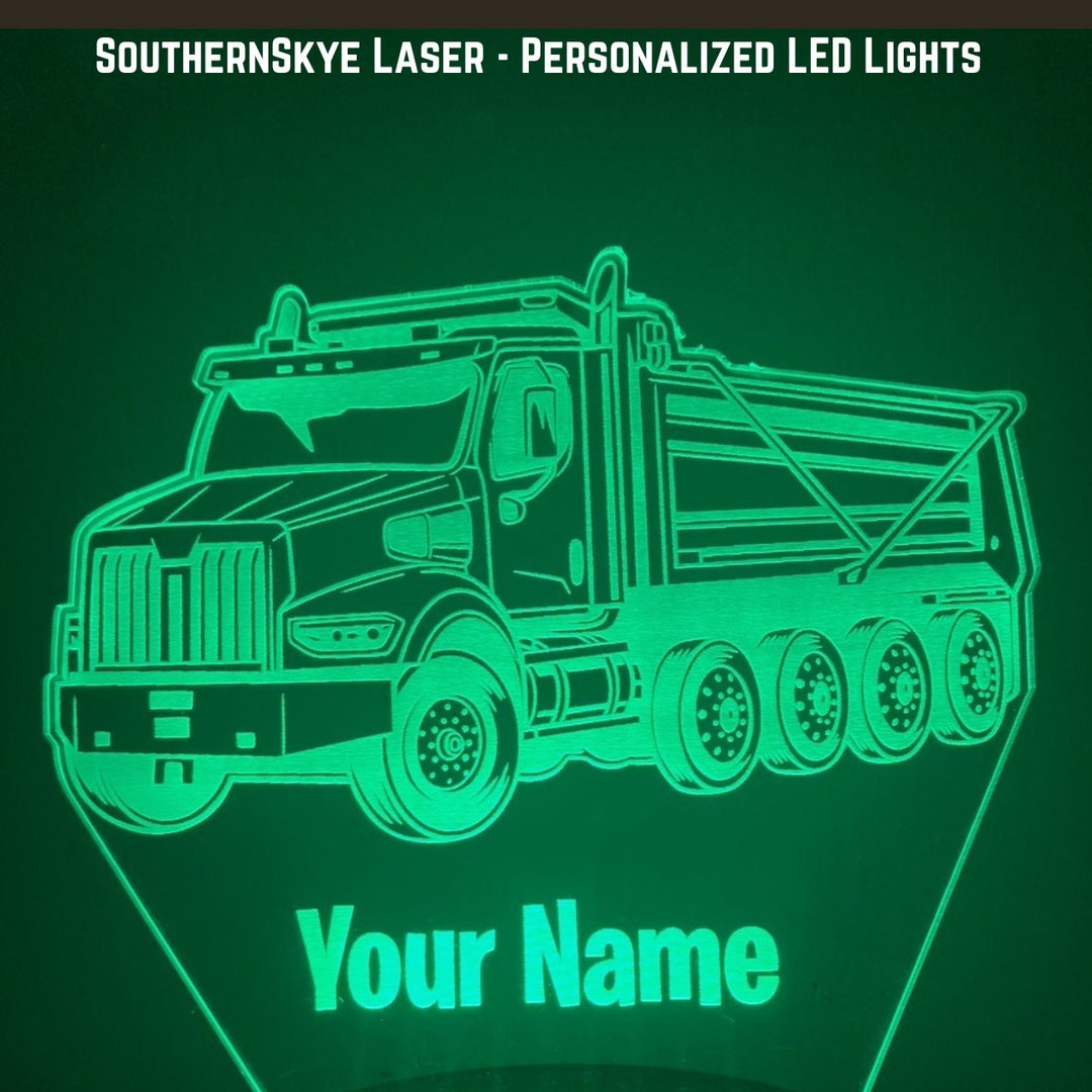 Dump Truck Dirt Truck Gravel Truck LED Light Night Light dump-truck-dirt-truck-gravel-truck-led-light-night-light