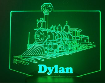 LED Light, Night Light, Personalized Gift -LED-Train-2-