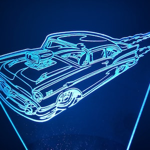 Cartoon Car LED Light, Night Light, Personalized Gift -Cartoon-Car-18-