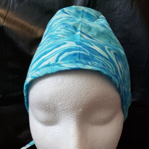 Blue water Surgical cap