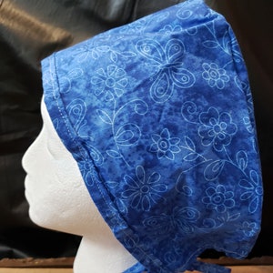 Blue Butterflies - Surgical cap